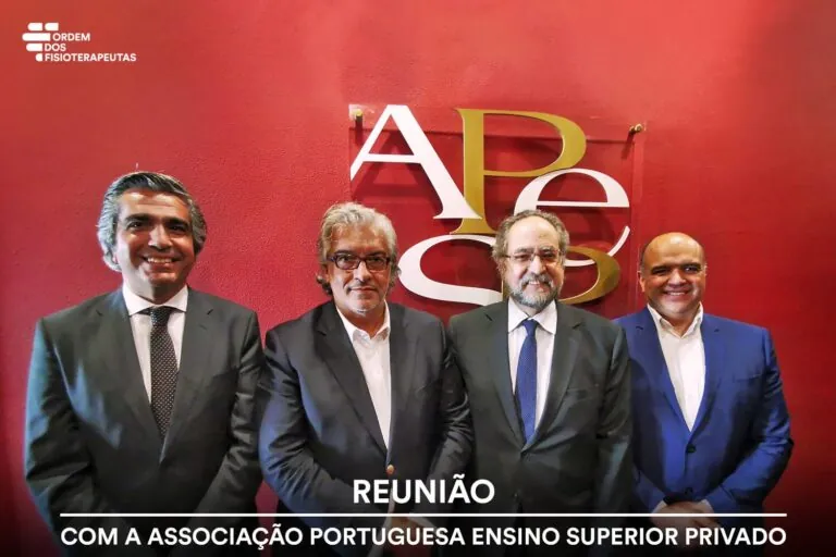 António Lopes e membros da Ordem em reunião com a Associação Portuguesa de Ensino Superior Privado