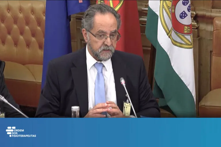 Representantes da Ordem dos Fisioterapeutas em audiência na Assembleia da República